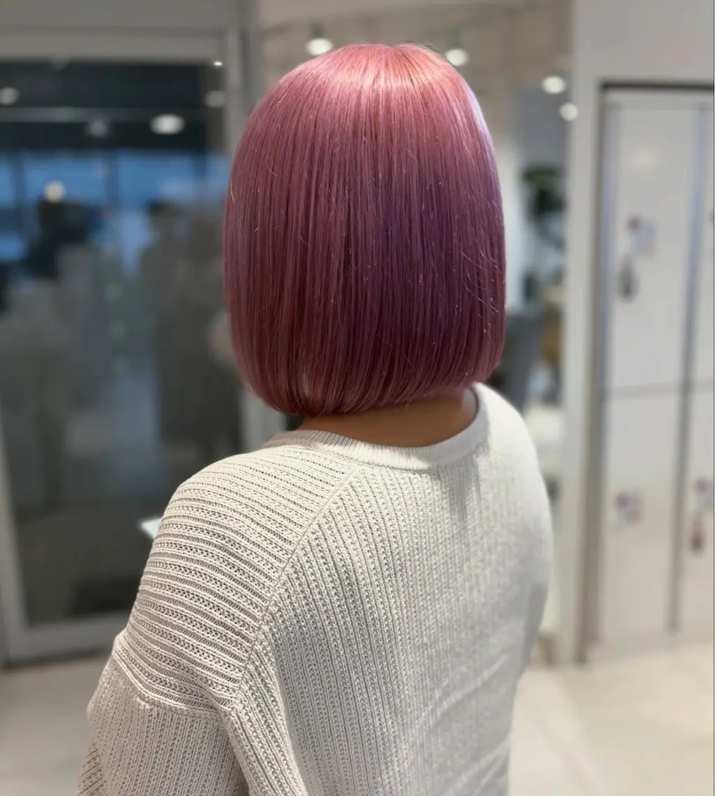ショート カラー ヘアカラー 浅野 匠のヘアスタイル