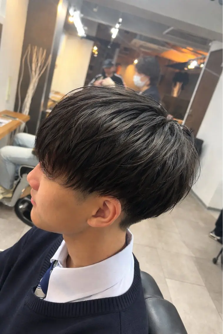 [新規様限定]💀👽メンズカット＋パーマ落とし🧑‍🦱🧖🏻‍♂️の写真