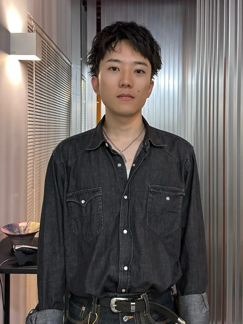 ショート メンズ カット Shiro RENのヘアスタイル