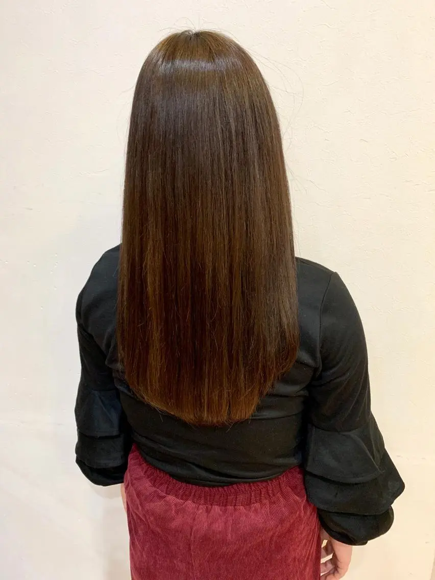 【髪質改善トリートメント✨】+【選べるヘアカラー】(イルミナorスロウ)+【似合わせカット】の写真