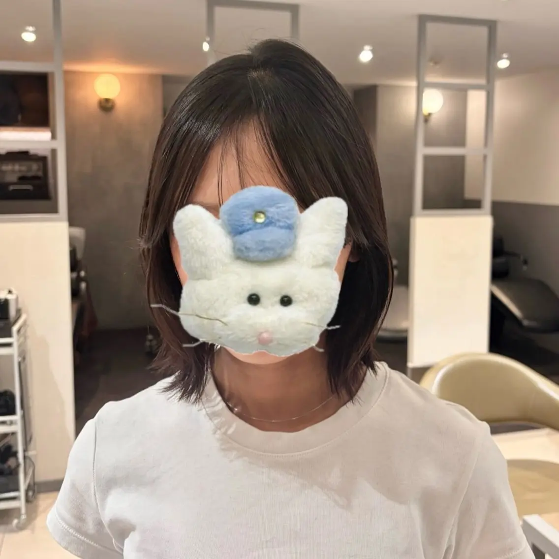 ミディアム ボブ 🌷透明感カラー🍑 Miyu🪽のヘアスタイル
