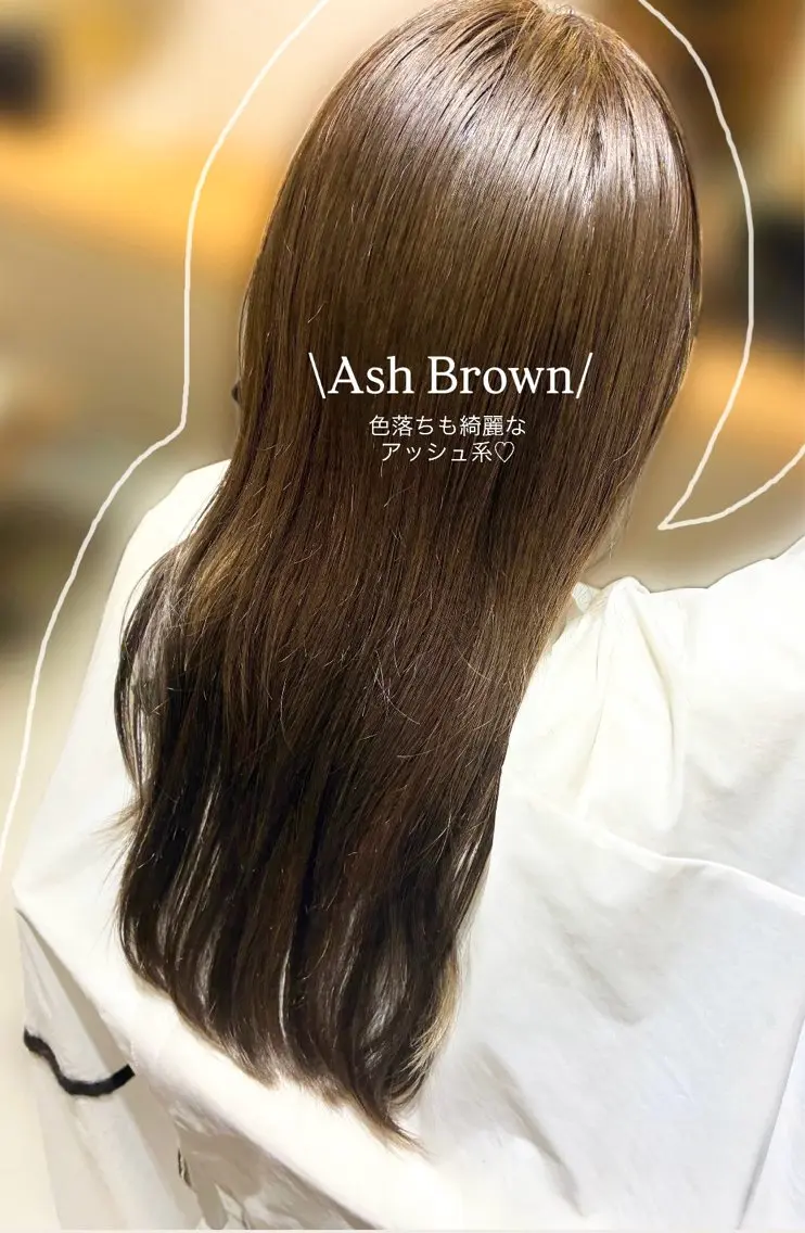 カラー アッシュ ヘアカラー 《PARAGO緑橋》 コトミ🦄🫧のヘアスタイル