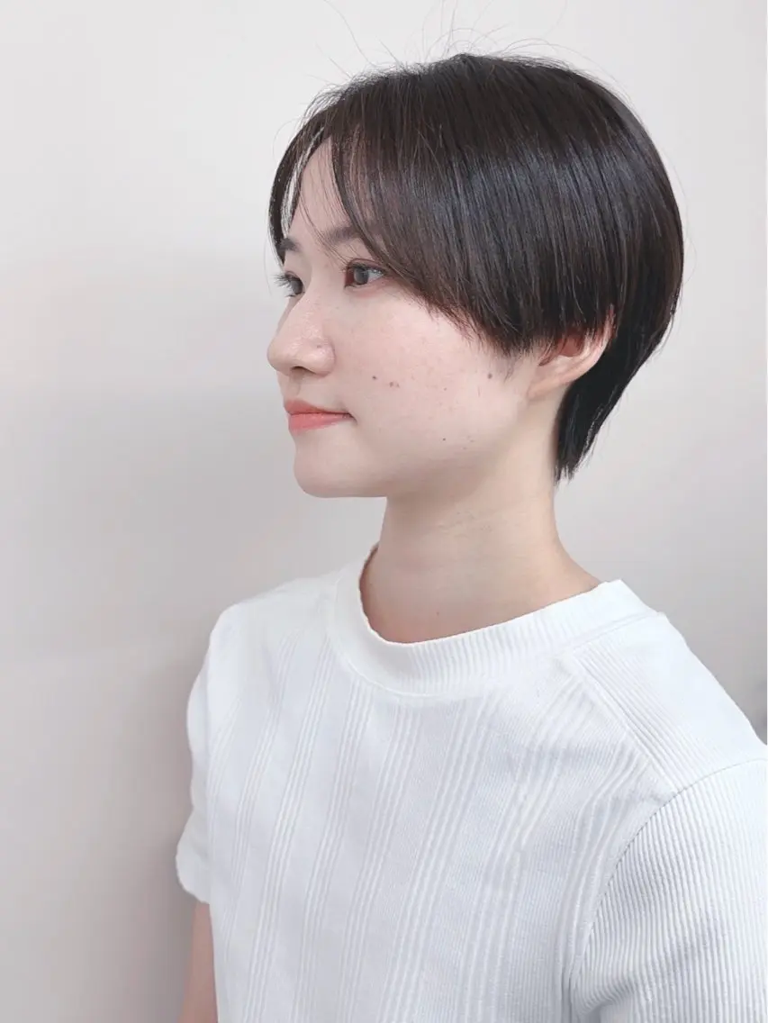 ショート カット ボブ/ゆるふわ ボブパーマ/とういのヘアスタイル