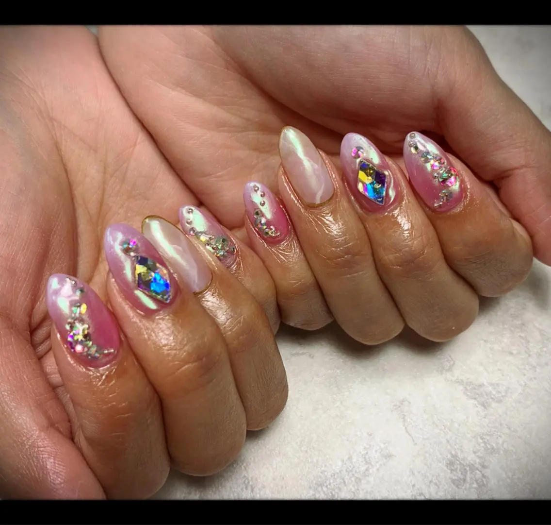 ネイル ハンドネイル M nail 市原市ちはら台のネイルデザイン