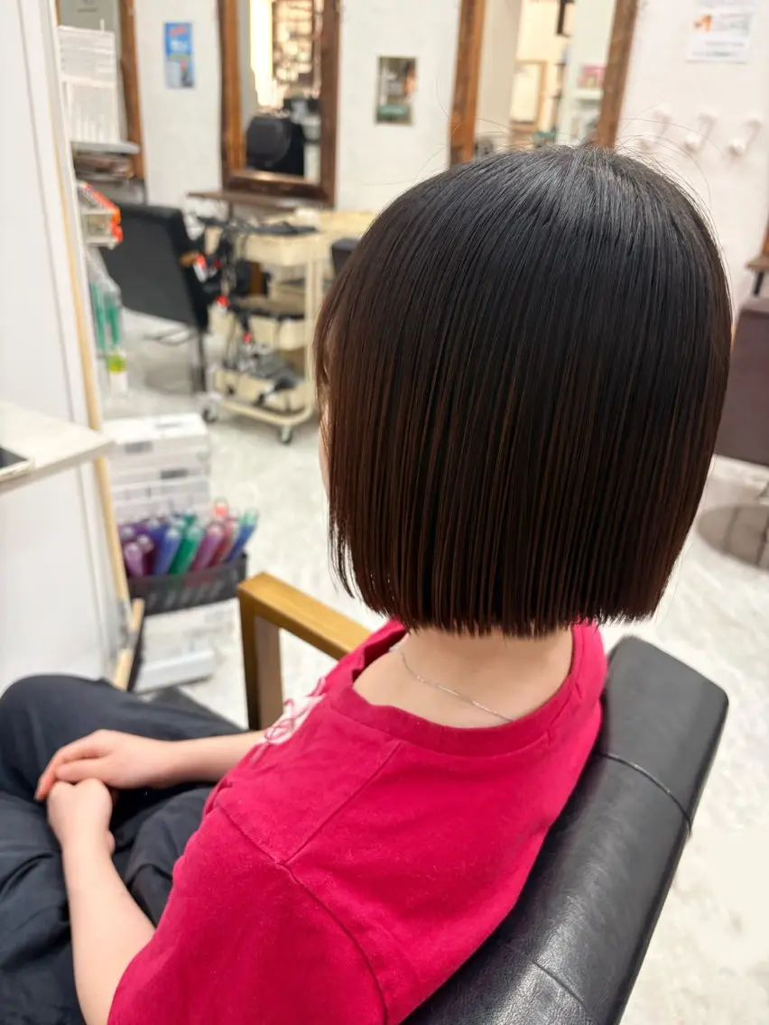 ショート 松木 風夏のヘアスタイル