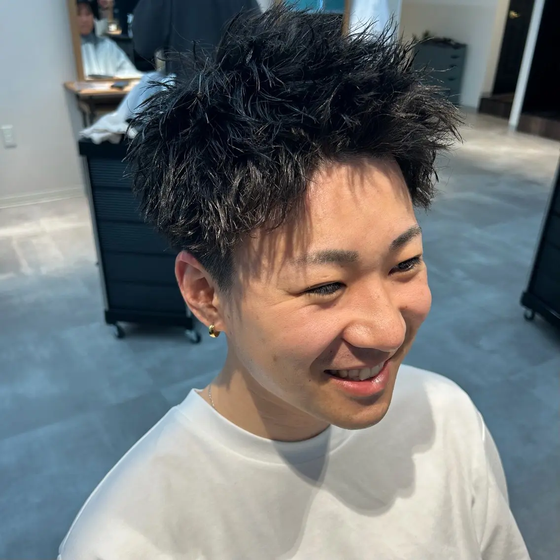 ショート パーマ メンズ メンズショート スパイキーショート ショートヘア メンズショート⚡️| 短髪をデザイン|レオのヘアスタイル