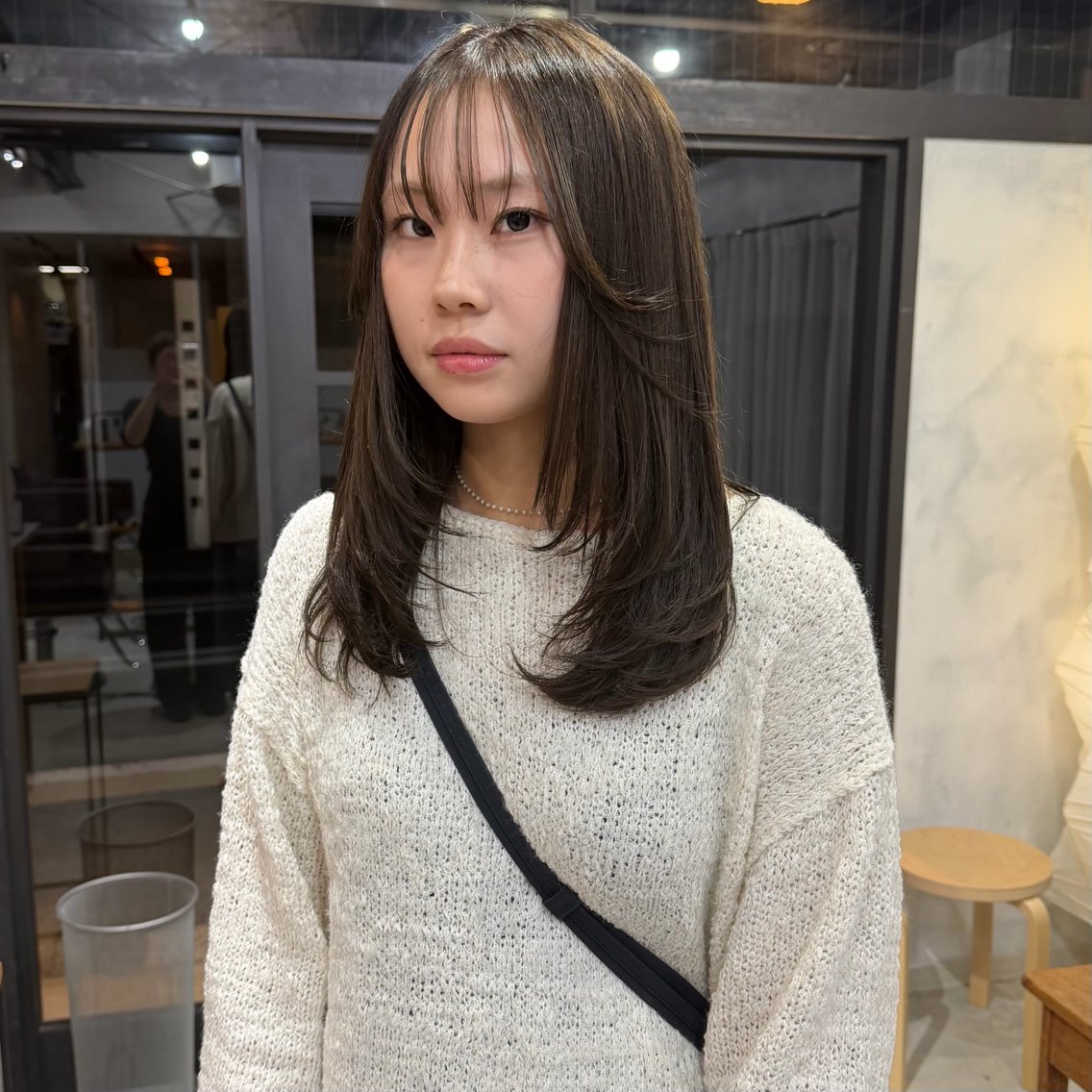 ロング ヘアカラー カラーモデル fon▶山田 悠華のヘアスタイル