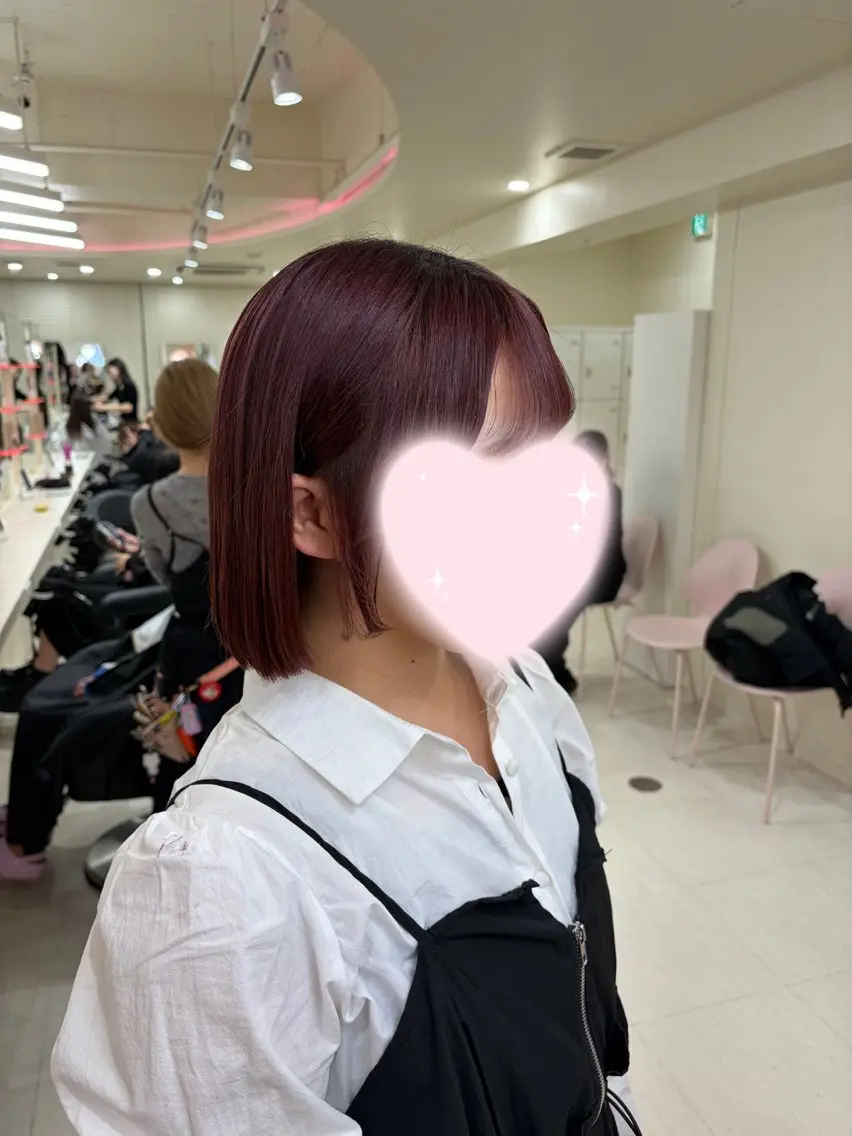 カラー カット ヘアカラー 暖色ガーリーヘア🎀 MEARI🩰のヘアスタイル