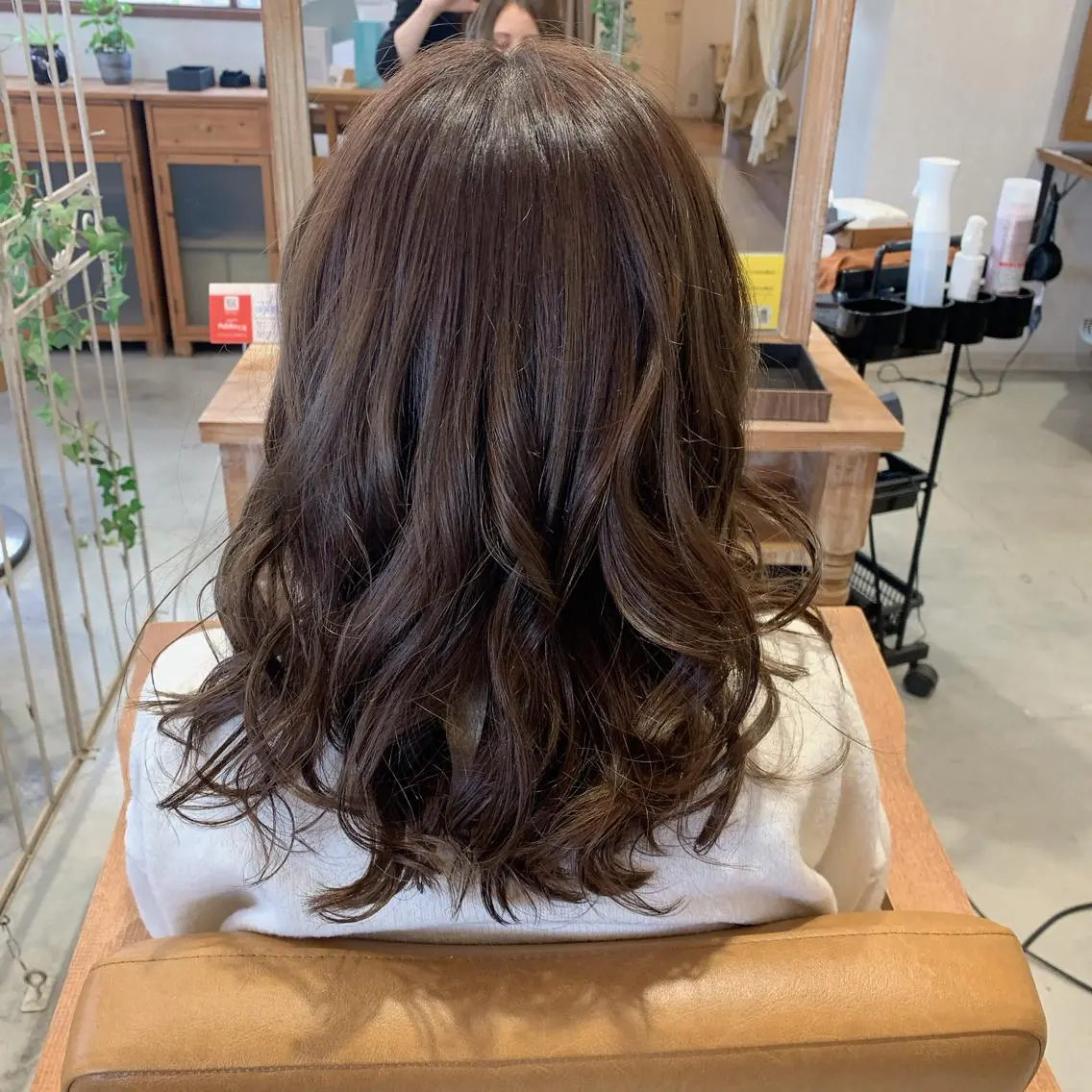 セミロング カラー 美髪になりませんか？ ，，mikuのヘアスタイル