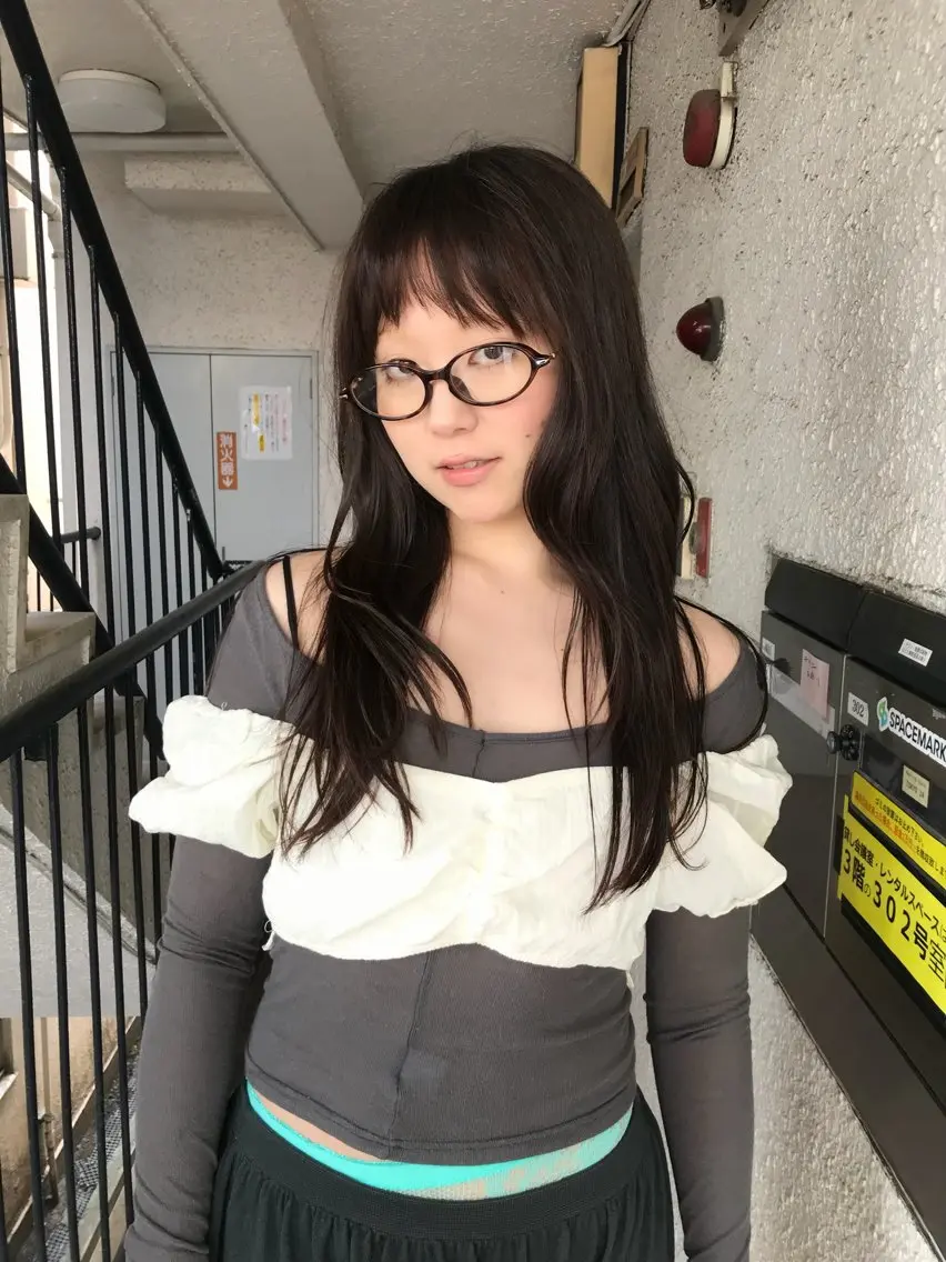 ロング カット ヘアカラー レイヤーカット NERO加藤木麻彩のヘアスタイル