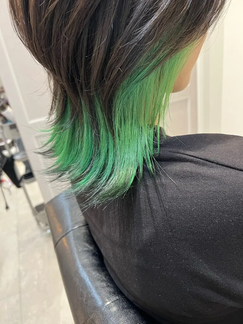 ショート カラー ヘアアレンジ 南雲 由麻のヘアスタイル