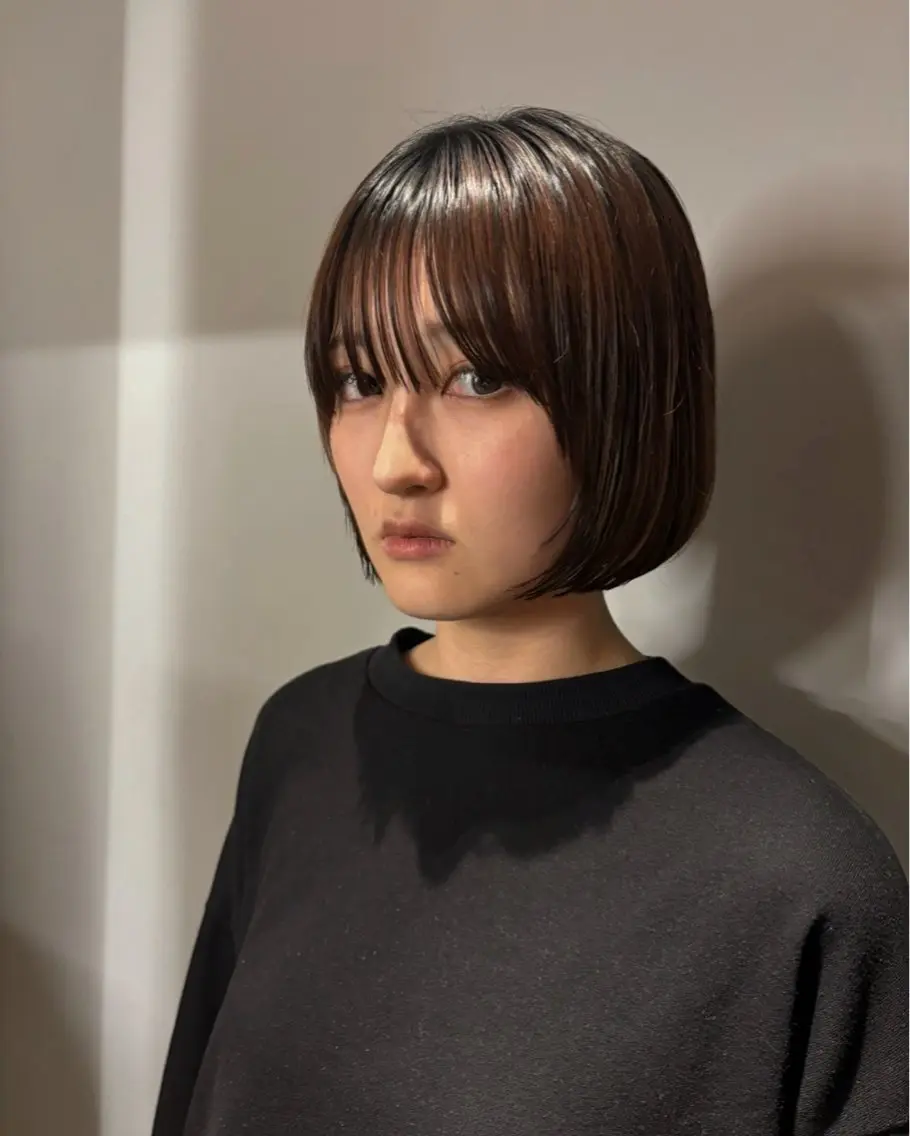 ミディアム ボブ 渋谷/原宿/メンズ/ コヤマトモヤのヘアスタイル