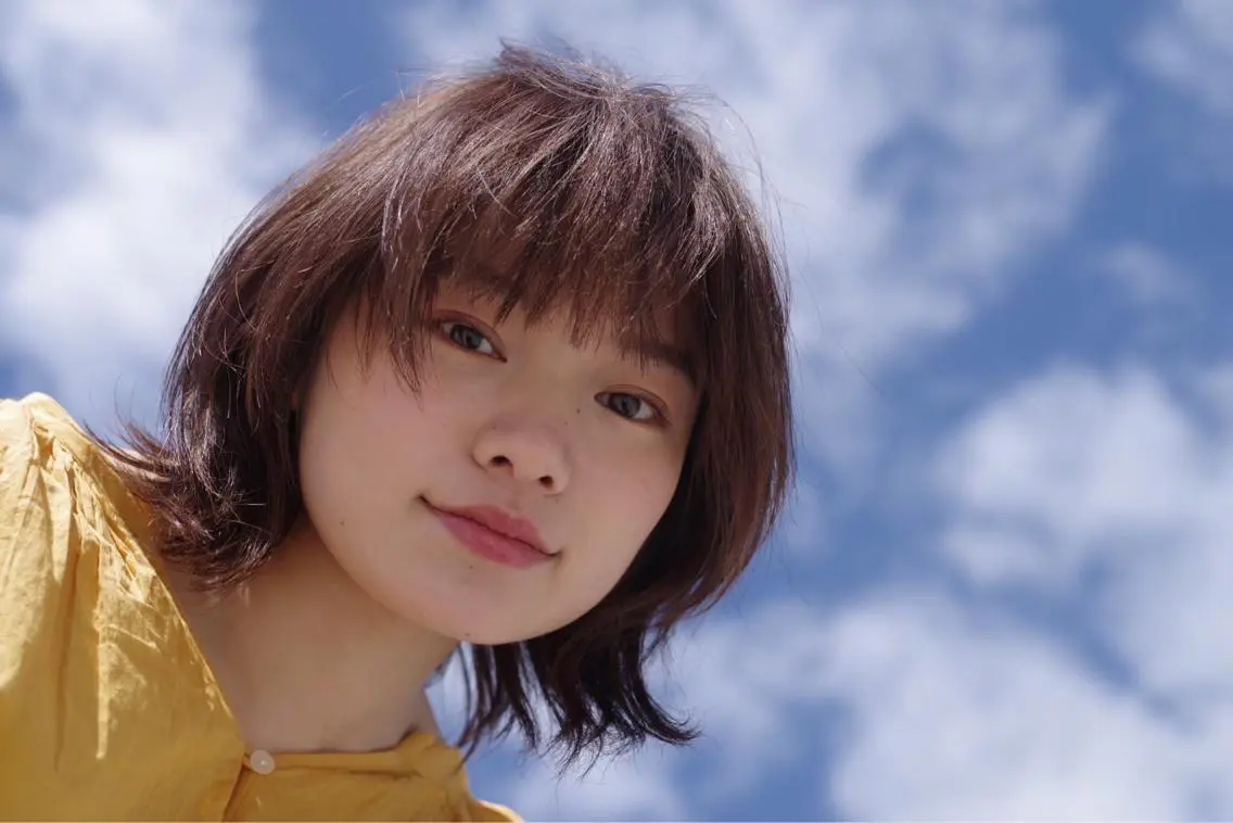 ロング カラー パーマ ヘアアレンジ メンズ キッズ ネイル マツエク・マツパ メンズウルフカット アディクシーカラー 透明感カラー ボブ ウルフカット 藤井 仁紀のヘアスタイル