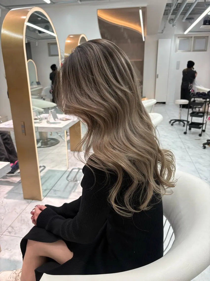 ロング カラー ヘアカラー 北九州①の艶髪師♥️ ♣️♦️♠️翔大のヘアスタイル