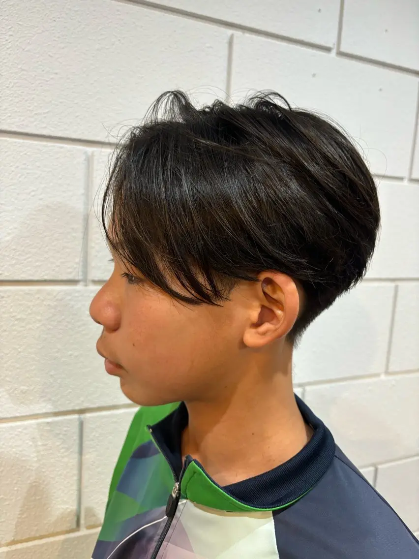 ショート メンズ カット 伊藤 那月のヘアスタイル