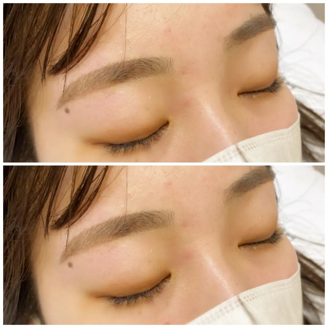 まつ毛パーマと眉毛WAXでお目元明るく🥺✨の写真