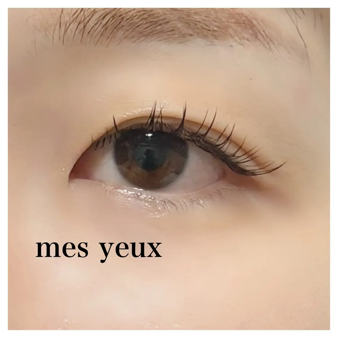 マツエク・マツパ フラットラッシュ マツエク mes yeux eye salon.の眉毛・アイブロウイメージ