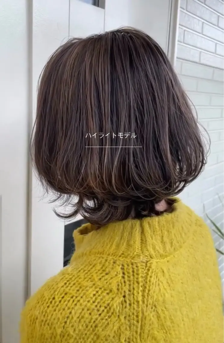 カラー ハイライトカラー ヘアカラー merc.🕊大西‎ 香瑚のヘアスタイル