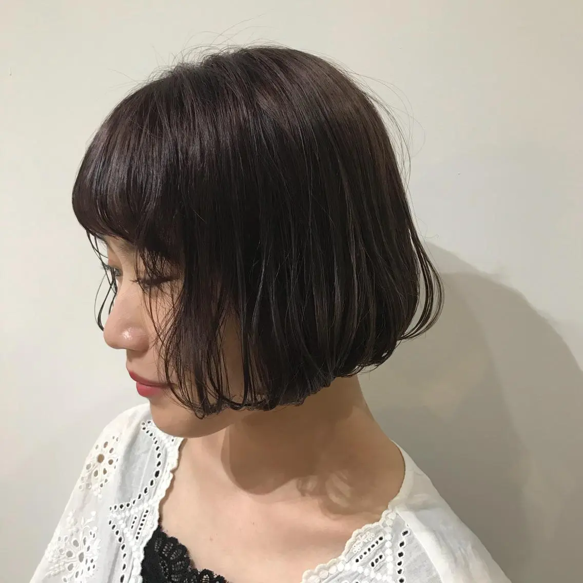 ショート カラー レイヤー/顔周り /AKARIのヘアスタイル