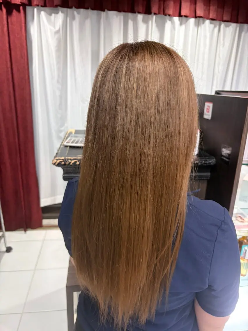 ロング ヘアカラー 推し活カラー/ アレンジ🩵ayaのヘアスタイル