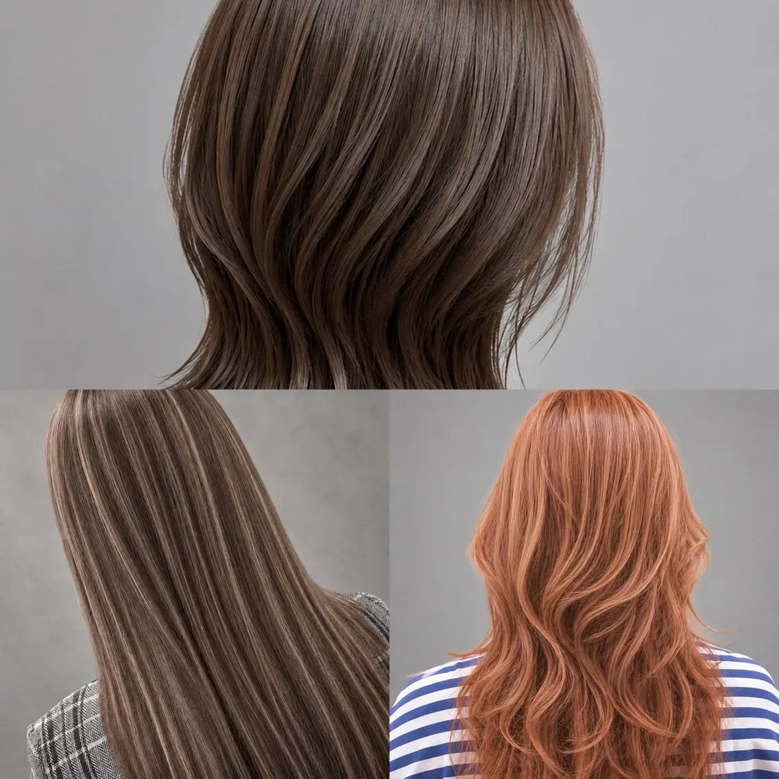 セミロング カラー au美容室 栄矢場町のヘアスタイル