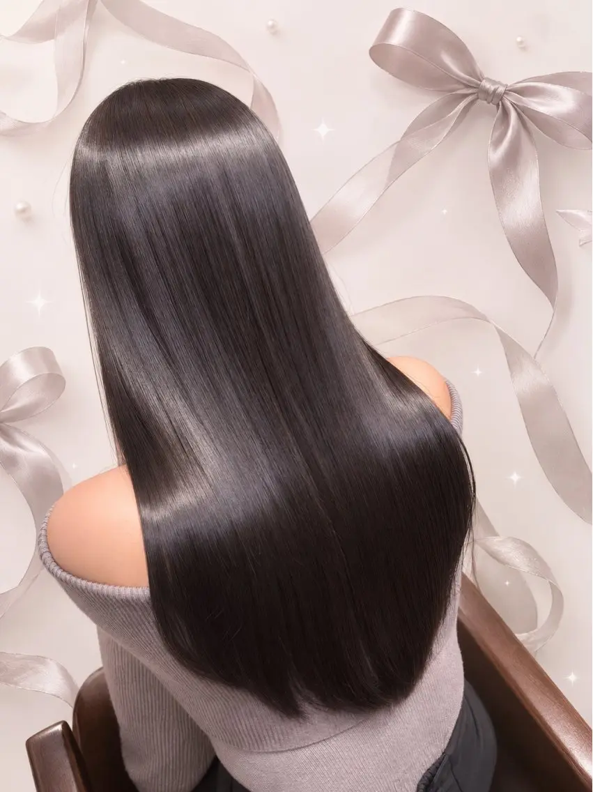 カラー ブリーチ ブラウンカラー 透明感カラー ブリーチなしカラー オリーブブラウン ヘアカラー Azu🎀/マツエク 🍒/ブラウン🤎のヘアスタイル