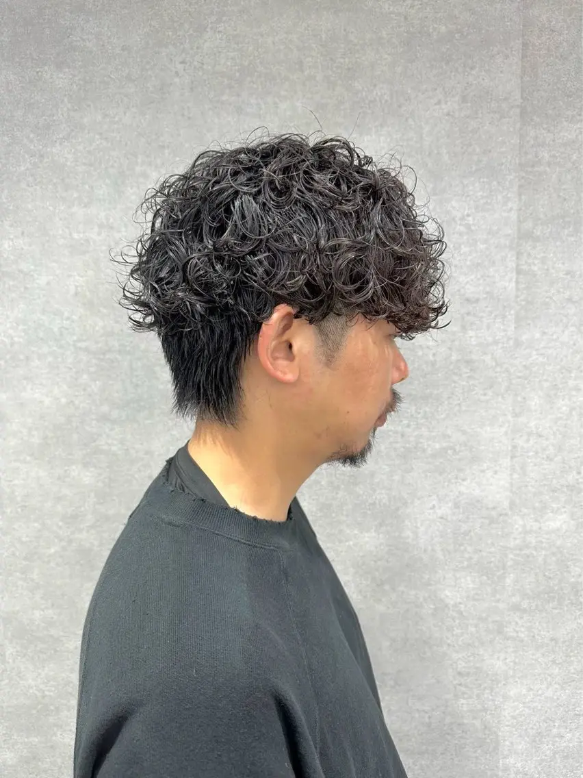 メンズ カット パーマ ヘアセット メンズ特化 🌟YURA🌟のヘアスタイル