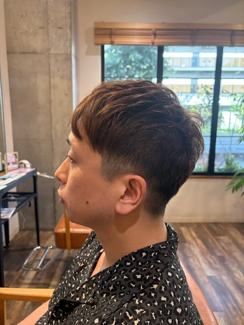 ショート メンズ こやなぎ れいなのヘアスタイル