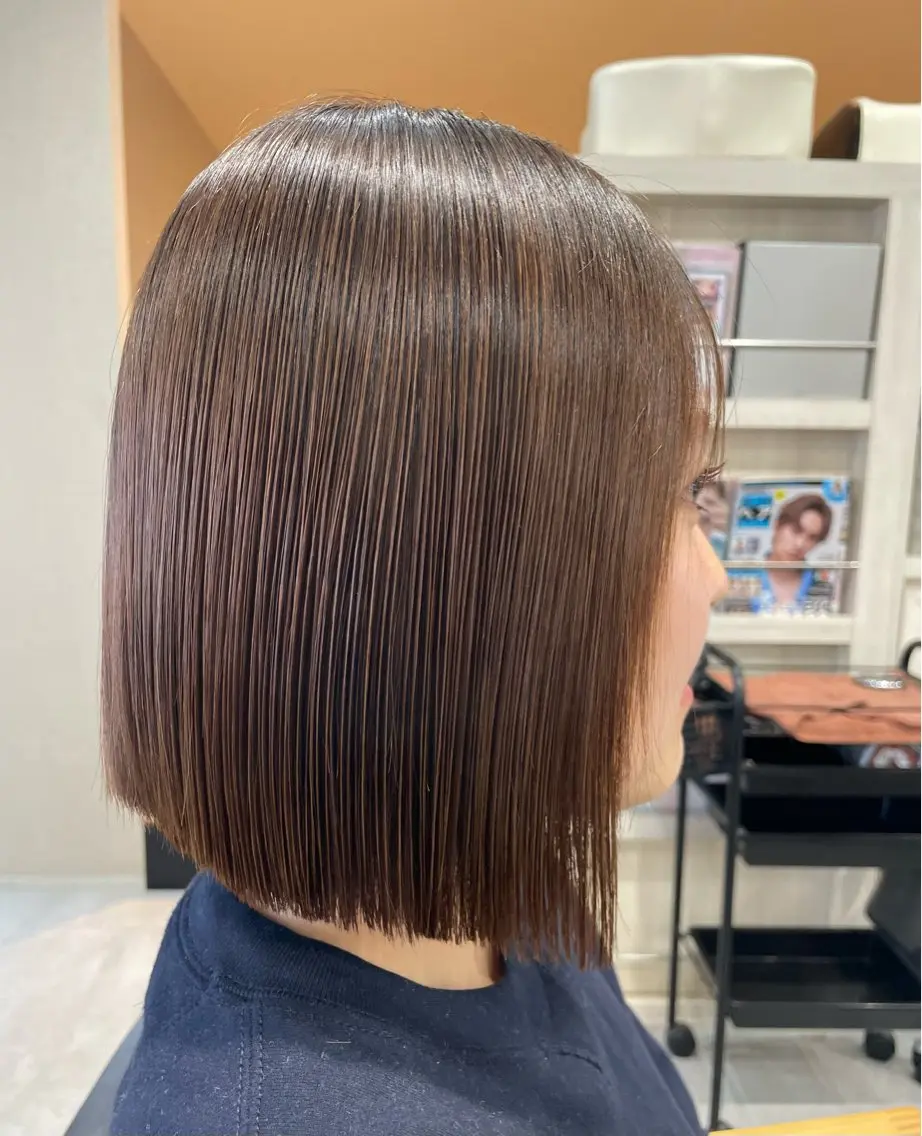 ショート ボブ 永田 まどかのヘアスタイル