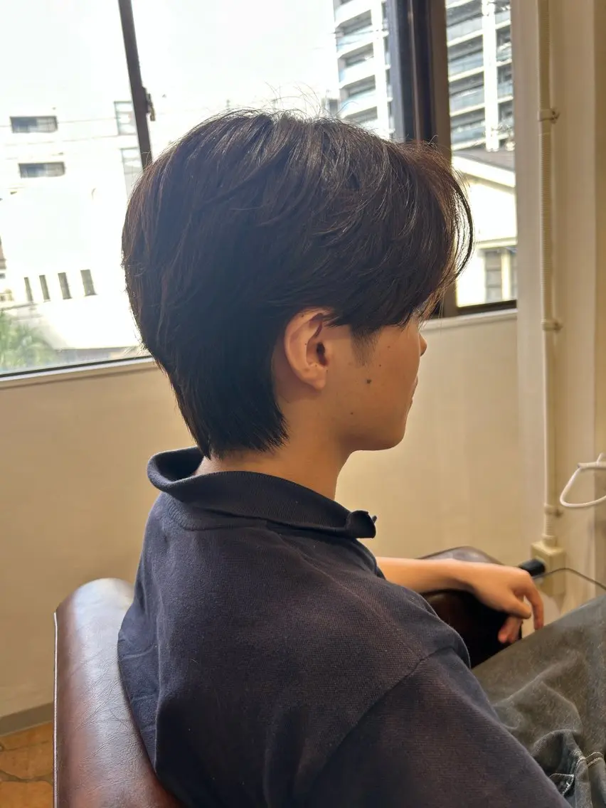 ミディアム 韓国風メンズカット 🇰🇷小川優のヘアスタイル