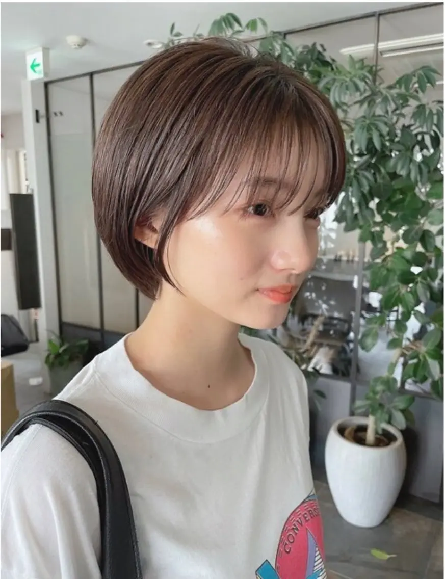 ショート 似合わせカット ショートヘア 表参道レイヤーカット 髪質改善山岸季生のヘアスタイル