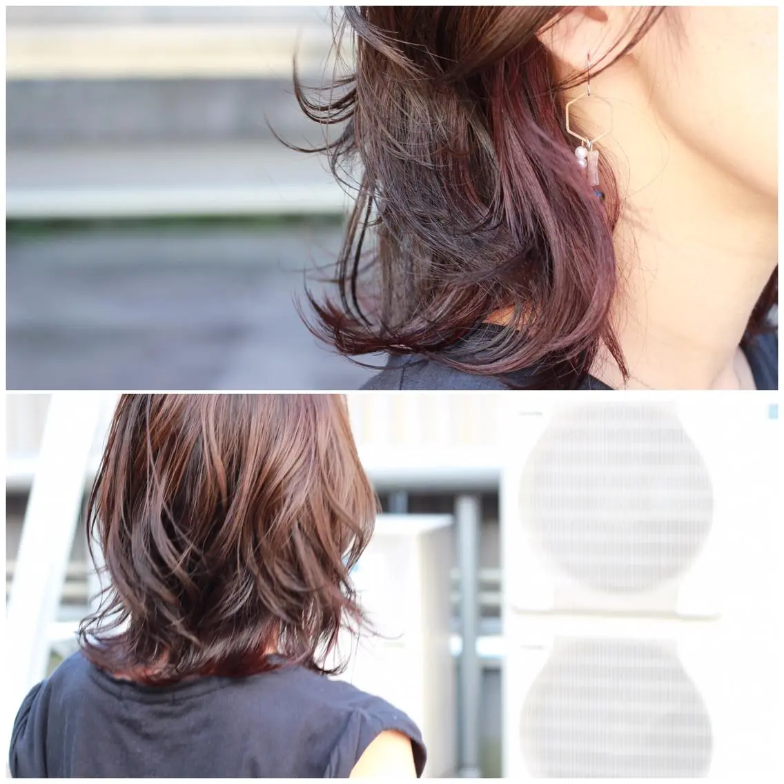 ミディアム カラー インナーカラー Viage （ビアージュ）のヘアスタイル
