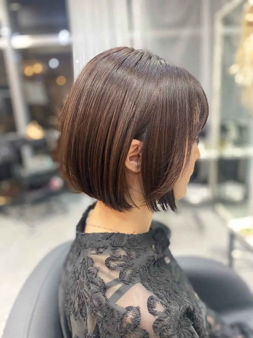 カラー ブラウンカラー XELM高崎 🤍Kyokaのヘアスタイル