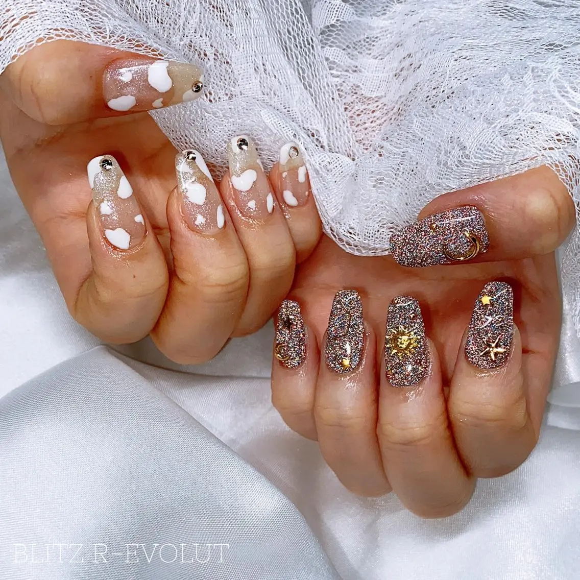 ネイル ☁️BLITZ 🎀笠原雪音🎀のネイルデザイン