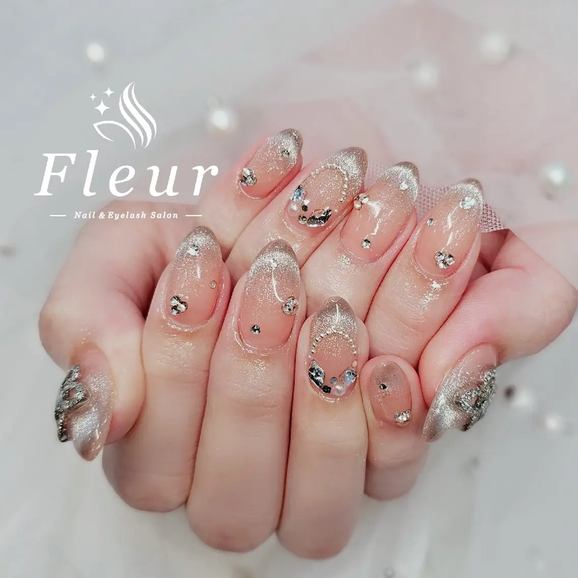 ネイル nail&eye ♡Fleur♡のネイルデザイン