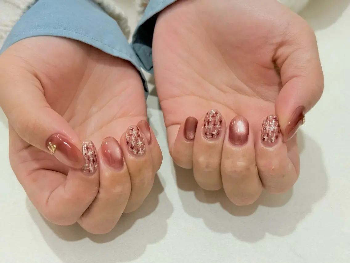 ネイル ハンドネイル Iatte.nail ⋆౨ৎ˚⟡˖࣪のネイルデザイン