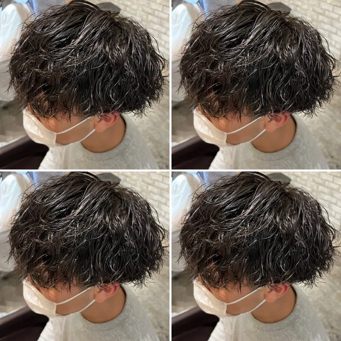 パーマ メンズ カット パーマ トリートメント ヘアセット 💈メンズパーマ特化 店長望月謙二郎💈のヘアスタイル