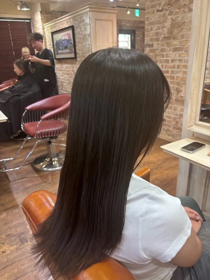 ロング 田尾 凌雅のヘアスタイル
