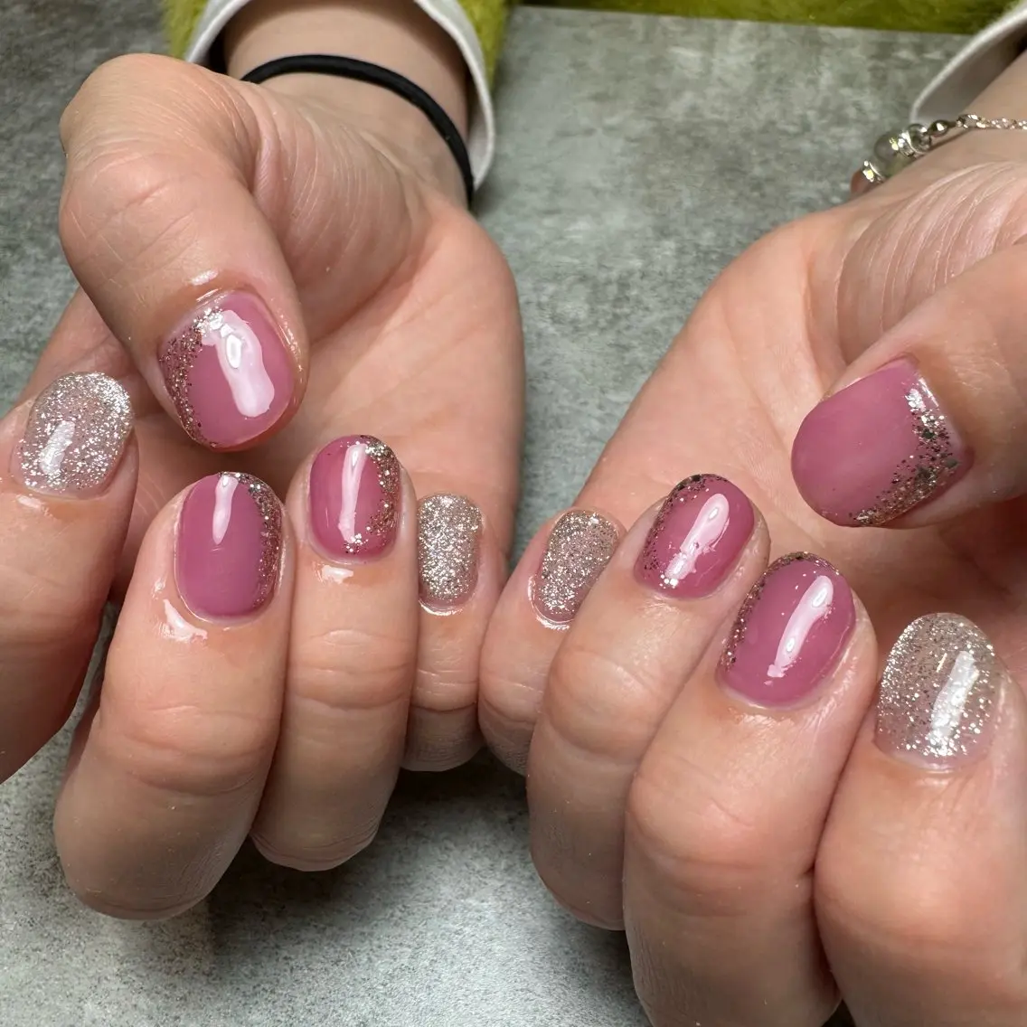 ネイル キラキラネイル ラメ(グリッター) 春ネイル MATATABI. kumiのネイルデザイン