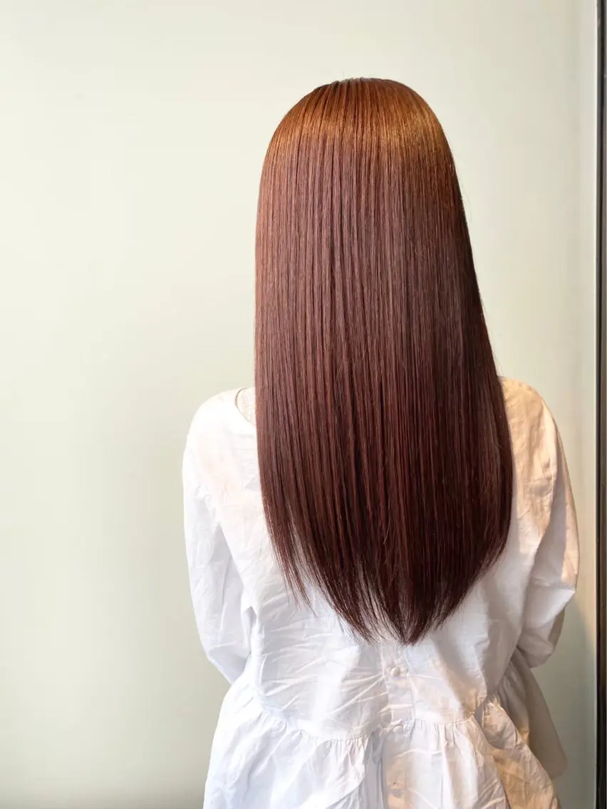 ⚡️ミニモ限定価格⚡️イルミナ、アディクシーカラー✨+髪質改善トリートメント🌱の写真