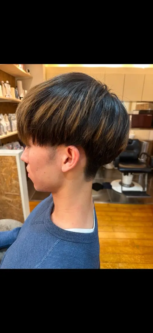 メンズ マッシュ カット 伊藤 聖也のヘアスタイル