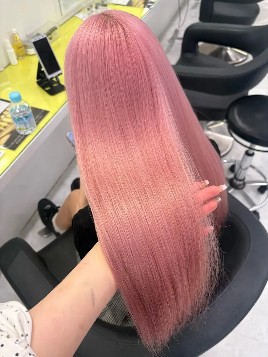 カラー ヘアカラー akari🎀🤍 ガーリーstyleのヘアスタイル
