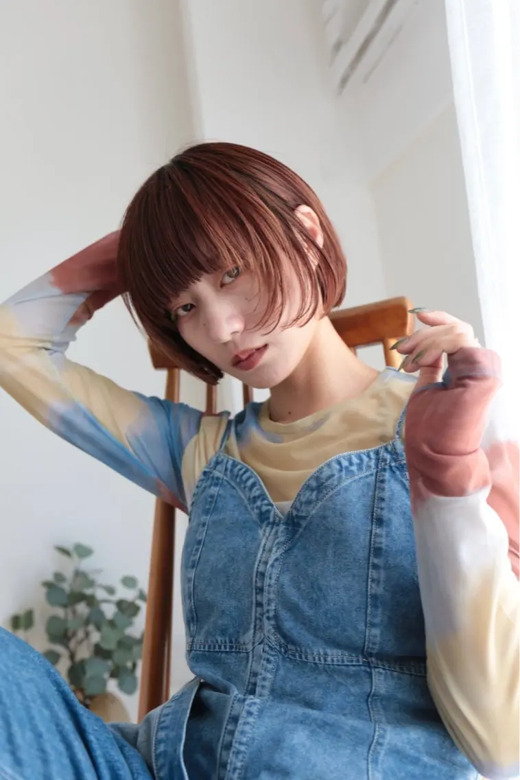 🌷ミニモ限定価格🌷 うる艶ワンカラー+2stepトリートメントの写真