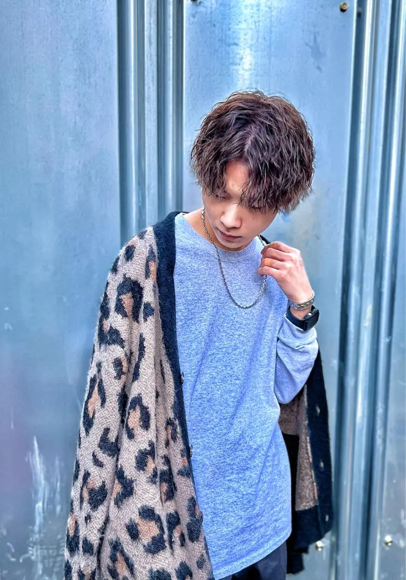 【メンズ限定】人気NO.1 迷ったらコレ⭕️⚡️カット×ツイストスパイラルパーマ⚡️の写真