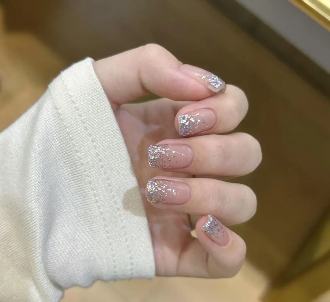 全員【ラメホログラデハンドorフット】¥4550の写真
