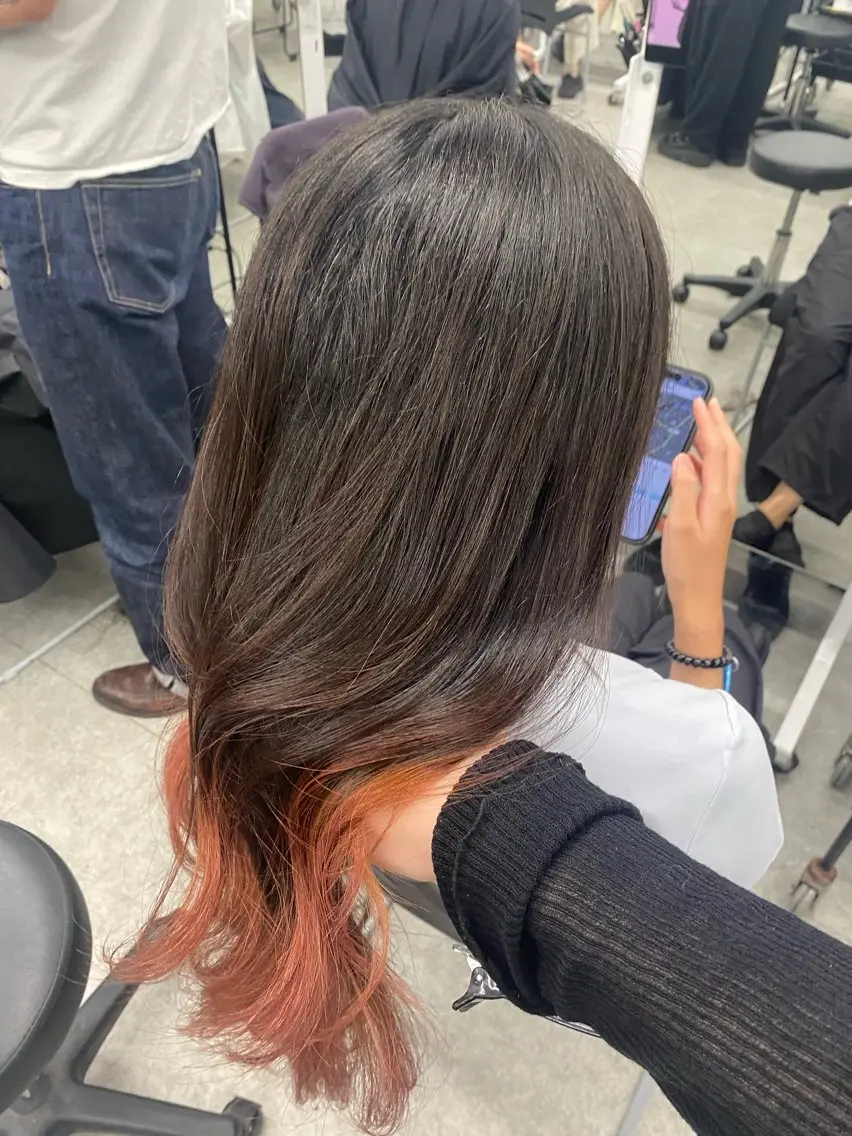 ロング Ma2Ri /ゆるふわ暖色カラーのヘアスタイル