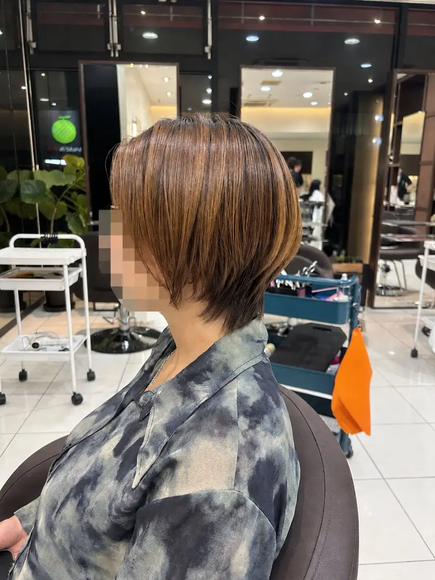 ショート 森山 愛有菜のヘアスタイル