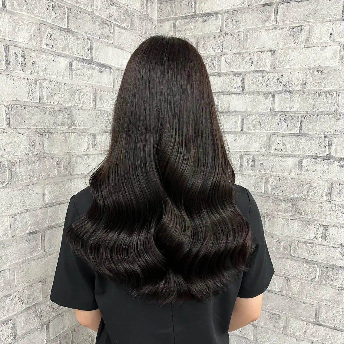 〚🧸トリートメントをプラスでうる艶髪に🫧〛カット ➕ 韓国風カラー➕髪質改善3step systemTR💖の写真