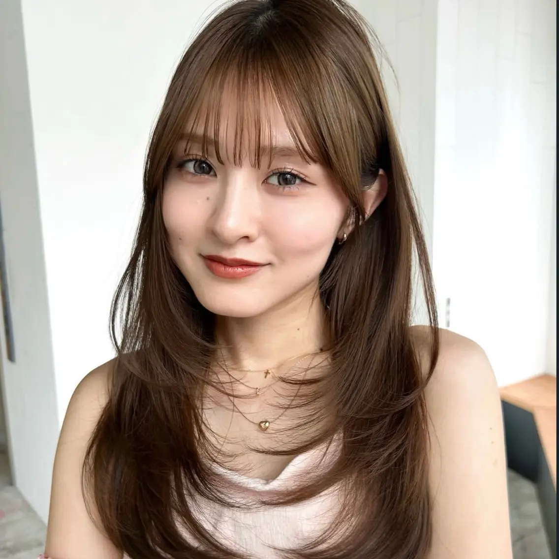 セミロング 池袋レイヤーカット 特化🔥YUUKIのヘアスタイル