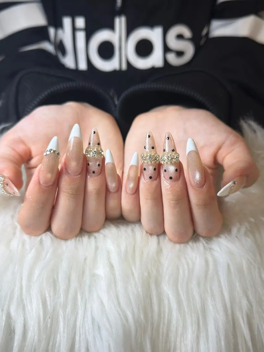 ネイル チークネイル フットネイル フレンチネイル グラデーション 韓国ネイル YUKI NAILのネイルデザイン